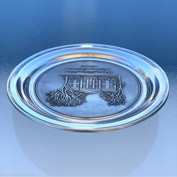 Wilton Pewter Plate: Georgia Heritage Series, Old Governor’s Mansion - Picture 3 of 8